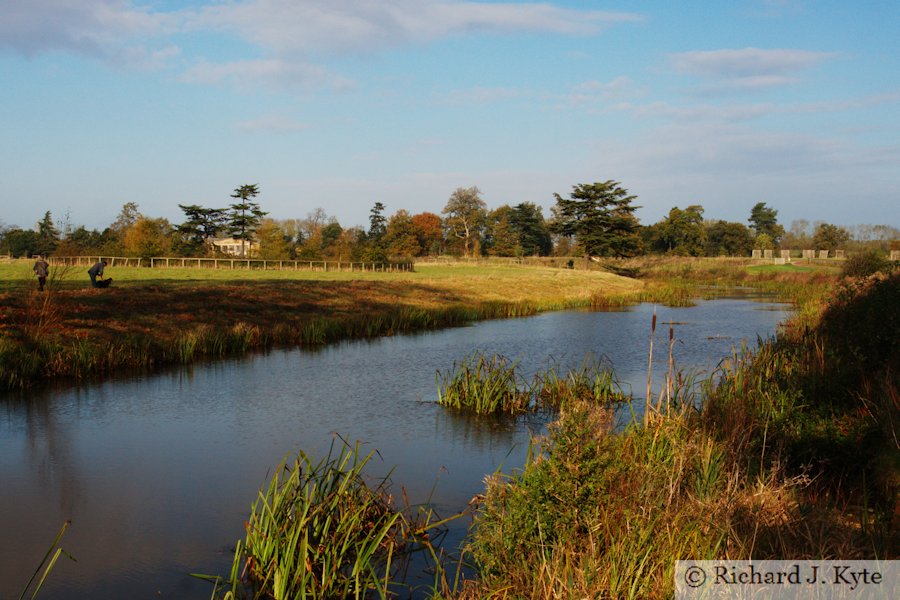 The River Croome, looking north, Croome Park, Worcestershire