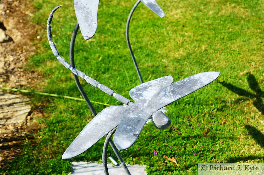 Dragonfly Sculpture, The Walled Garden, Croome Park, Worcestershire