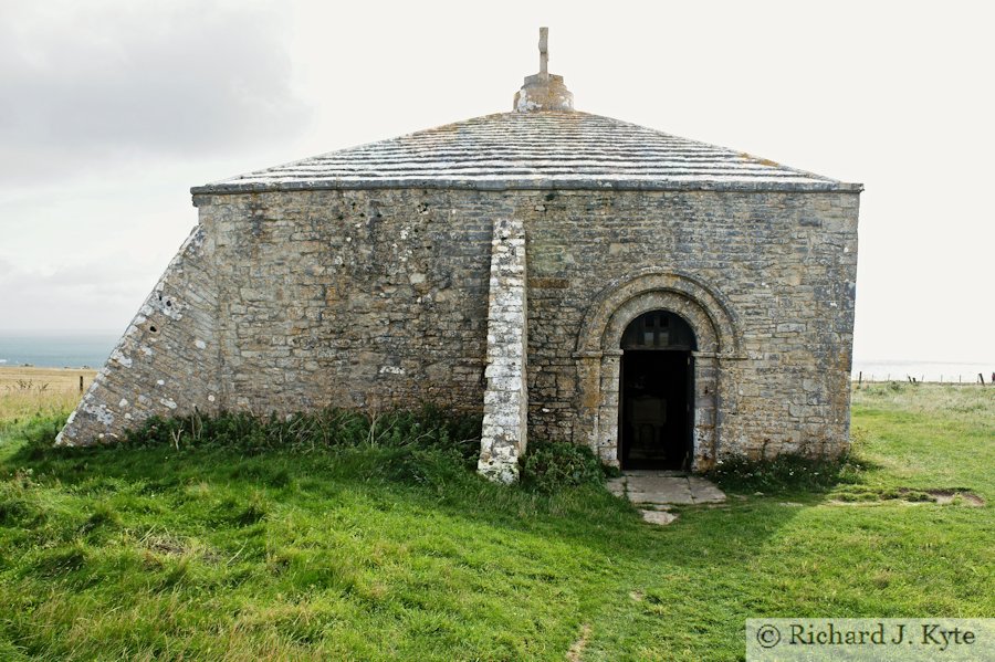 St Aldhelm's Chapel, St Aldhelms Head, Isle of Purbeck, Dorset