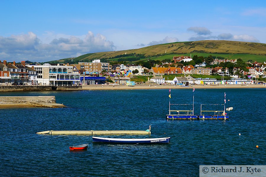 Swanage Seafront, looking west, Isle of Purbeck, Dorset