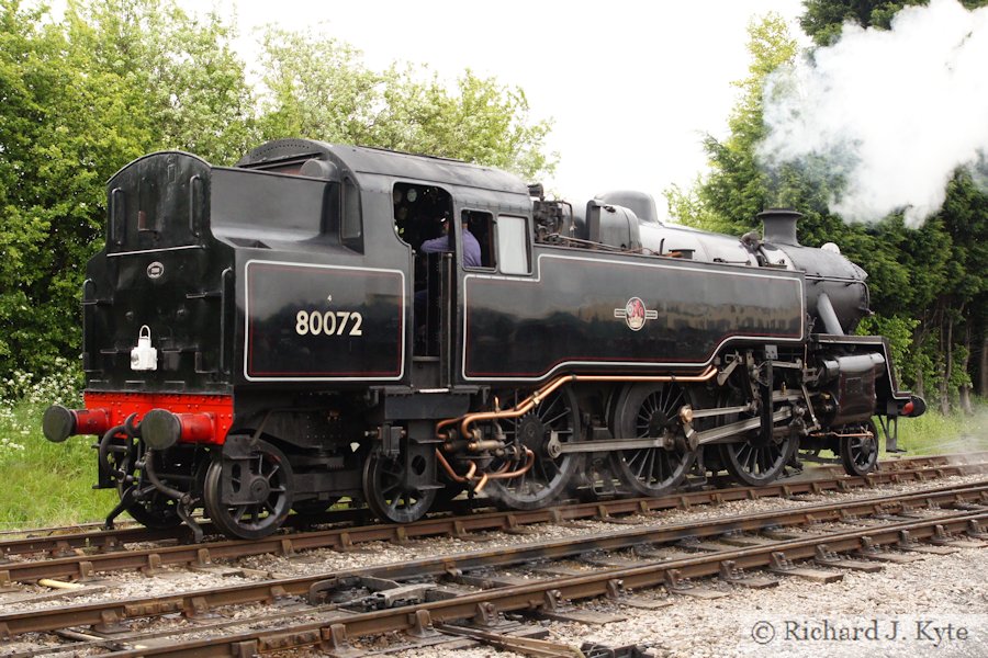 BR Class 4MT no. 80072, Toddington, Gloucestershire Warwickshire Railway