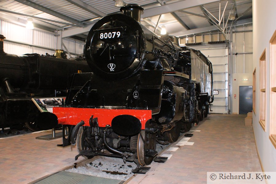 BR Class 4MT no. 80079, The Engine House, Severn Valley Railway