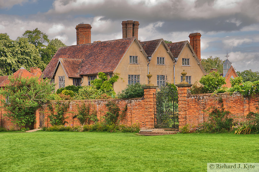 Packwood House, seen from the Lakeside Meadow, Warwickshire