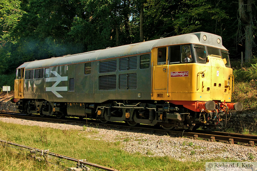 Class 31 diesel no. 31130 at Parkend, Dean Forest Railway Diesel Gala