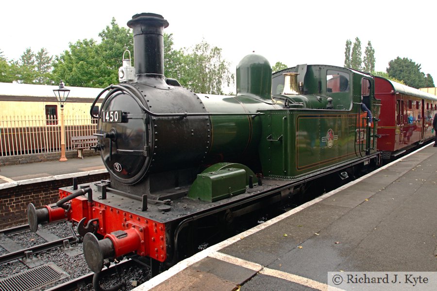 GWR Class 14XX no. 1450, Toddington, Gloucestershire Warwickshire Railway