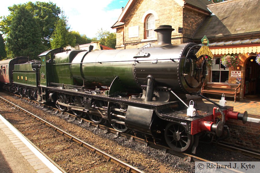 GWR 28XX class no. 2857 at Hampton Loade, Severn Valley Railway 