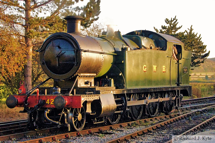 GWR 42XX no. 4270 at Toddington, Gloucestershire Warwickshire Railway