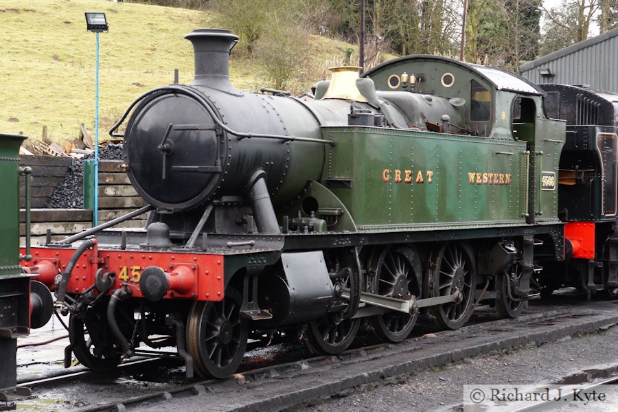 GWR 45XX class no. 4566, Bridgnorth, Severn Valley Railway