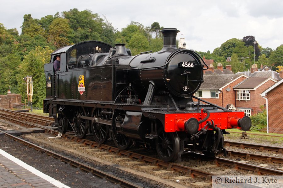 GWR 45XX class no. 4566, Bewdley, Severn Valley Railway
