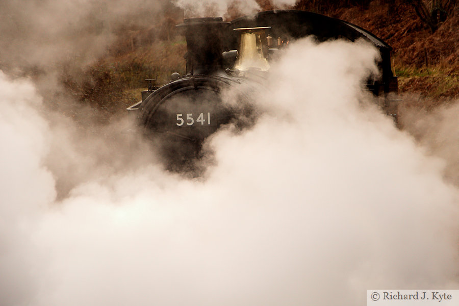 GWR 4575 class no. 5541 at Norchard, Dean Forest Railway