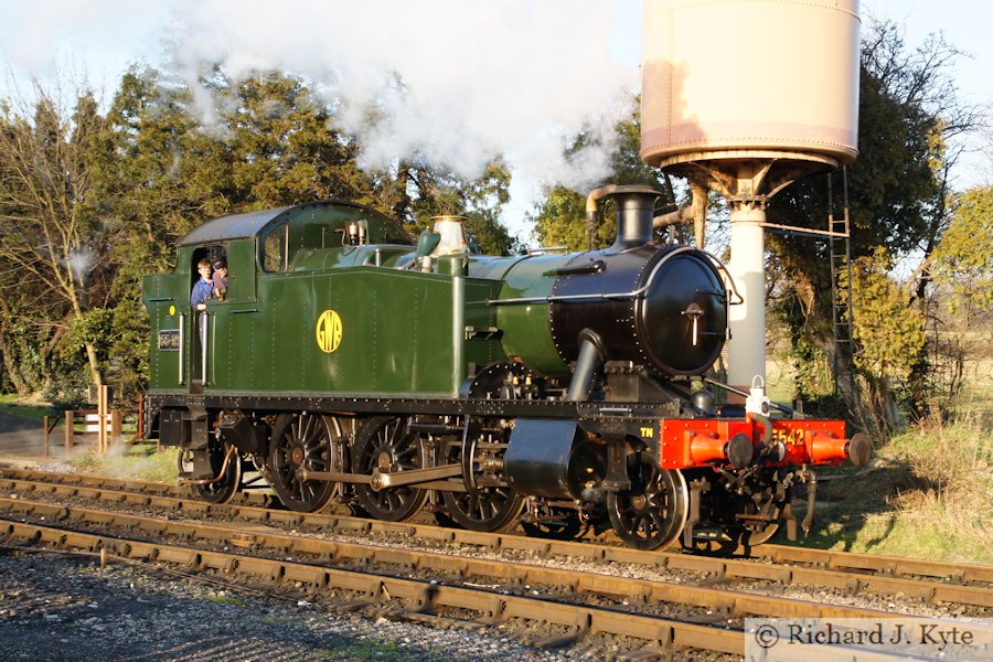 GWR 4575 class no. 5542, Toddington, Gloucestershire Warwickshire Railway