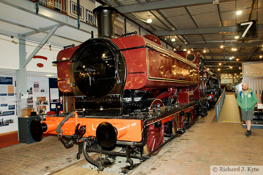GWR 57XX no. 5764 (as London Transport no. L95), The Engine House, Severn Valley Railway
