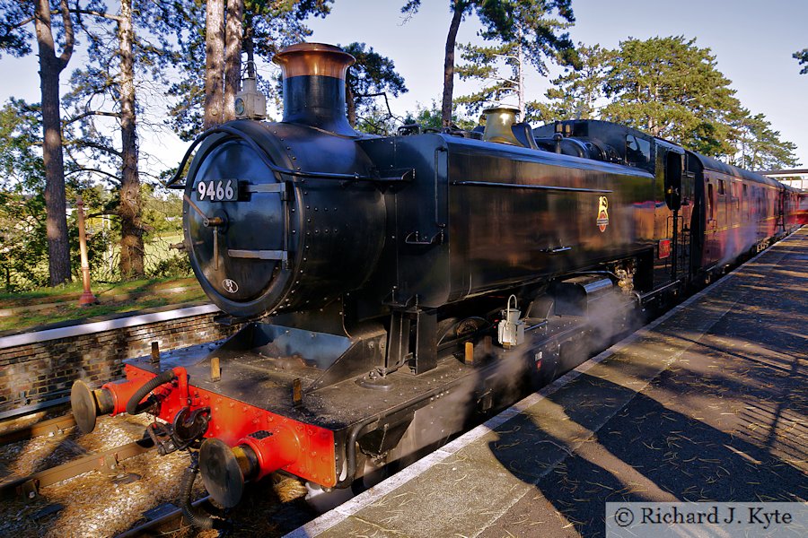 GWR 94XX class no. 9466 at Broadway, Gloucestershire Warwickshire Railway