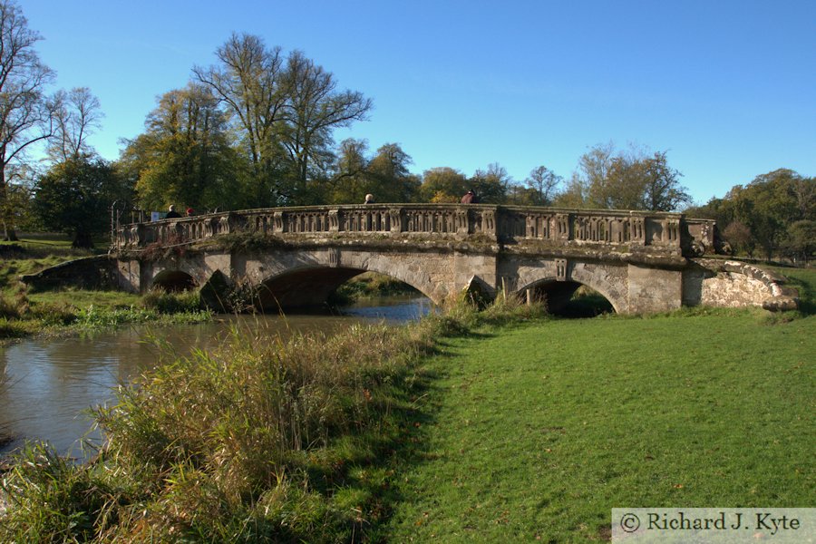 Bridge over the River Dene, Charlecote Park, Warwickshire