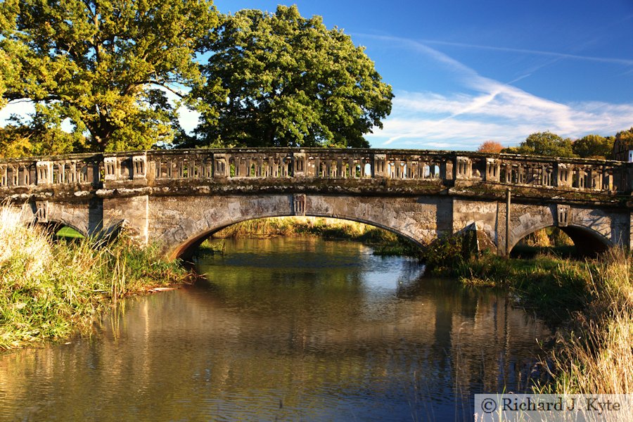 Bridge over the River Dene, Charlecote Park, Warwickshire