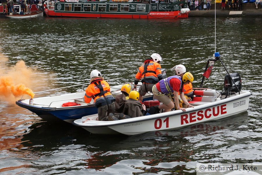 Rescue Demonstration, Evesham River Festival 2011