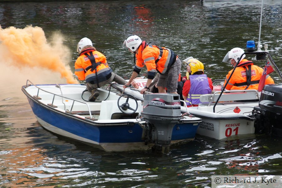 Rescue Demonstration, Evesham River Festival 2011