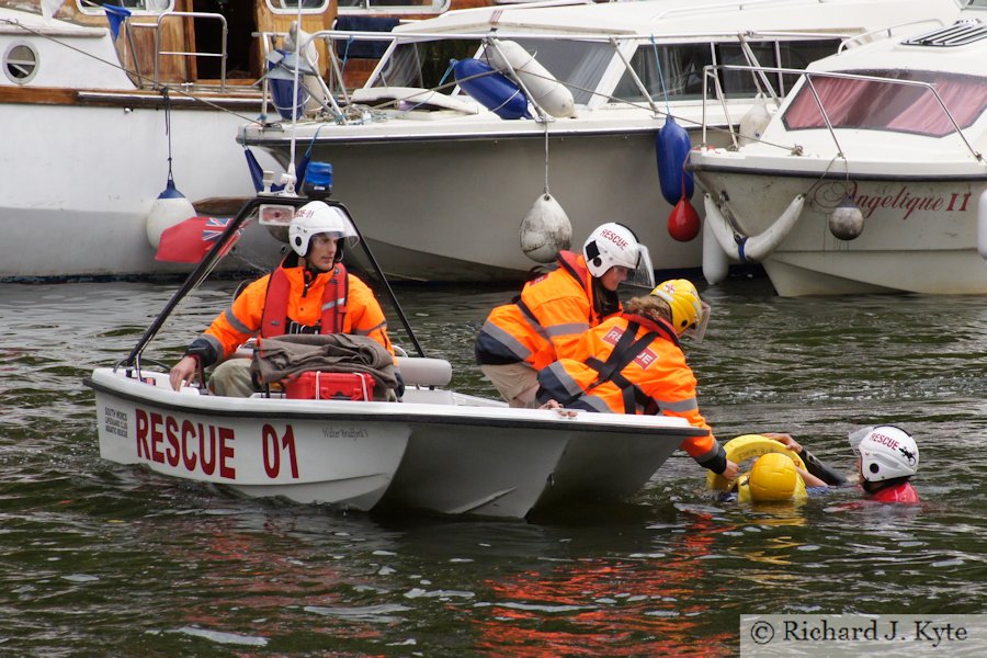 Rescue Demonstration, Evesham River Festival 2011