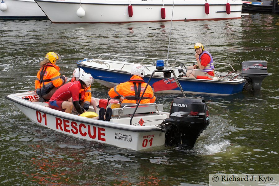 Rescue Demonstration, Evesham River Festival 2011