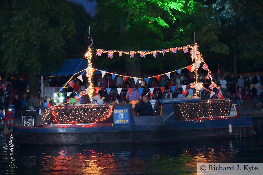 "Bewdley Jester", Night Parade, Evesham River Festival 2011