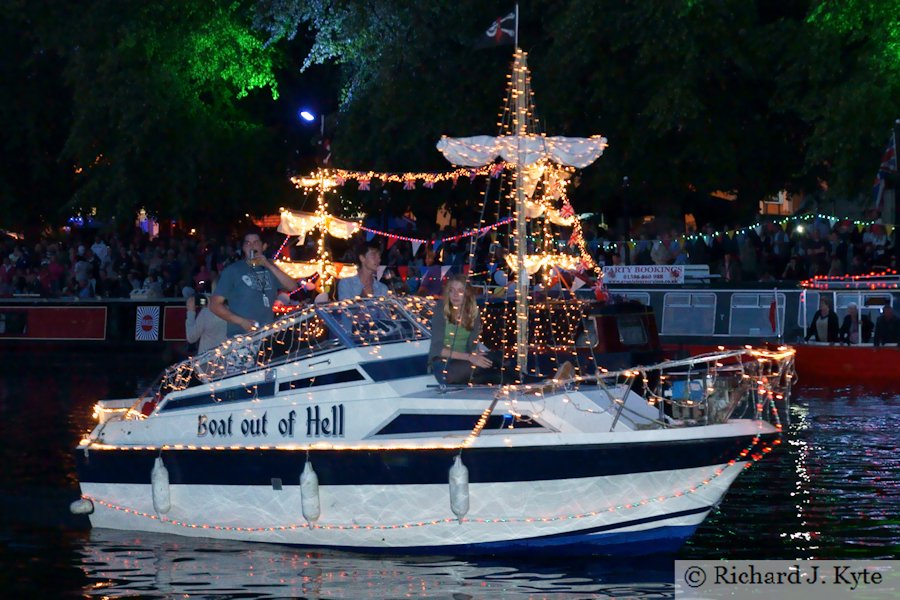 "Boat out of Hell", Night Parade, Evesham River Festival 2011