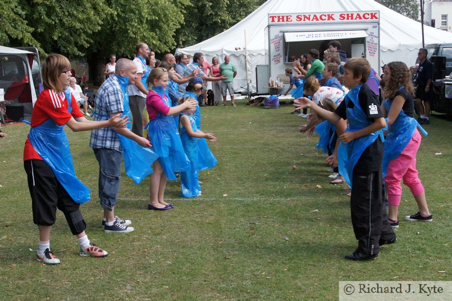 Egg Throwing, Evesham River Festival 2011