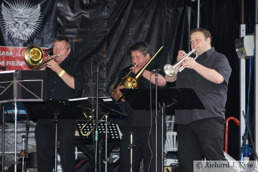Horn Section, John Wood Splinters Band, Evesham River Festival 2011