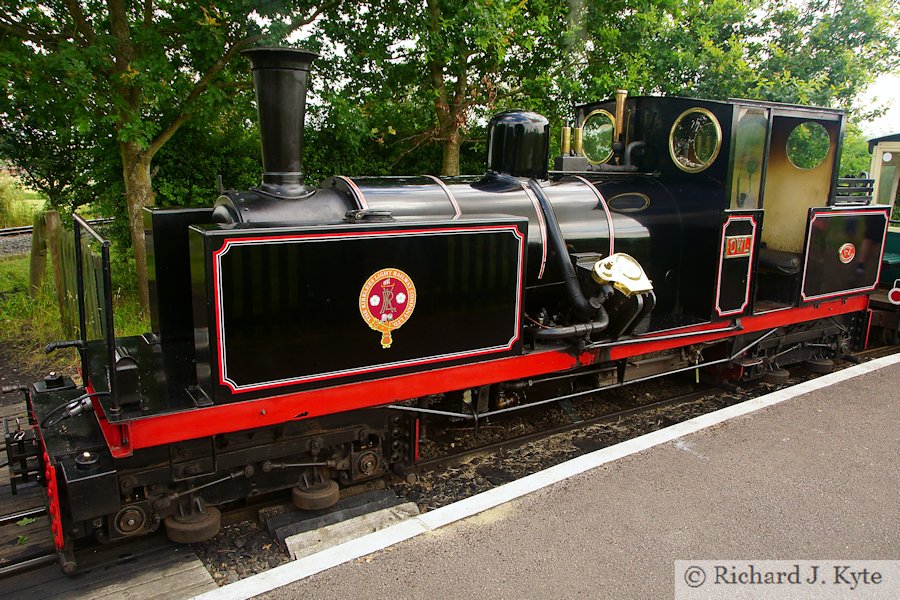 Kirklees Light Railway "Owl" at Country Park Halt, Evesham Vale Light Railway Gala 2019