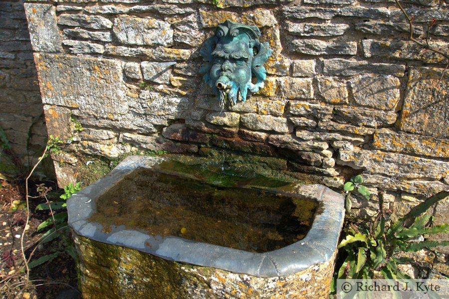 Bronze Water Spout, Snowshill Manor, Gloucestershire