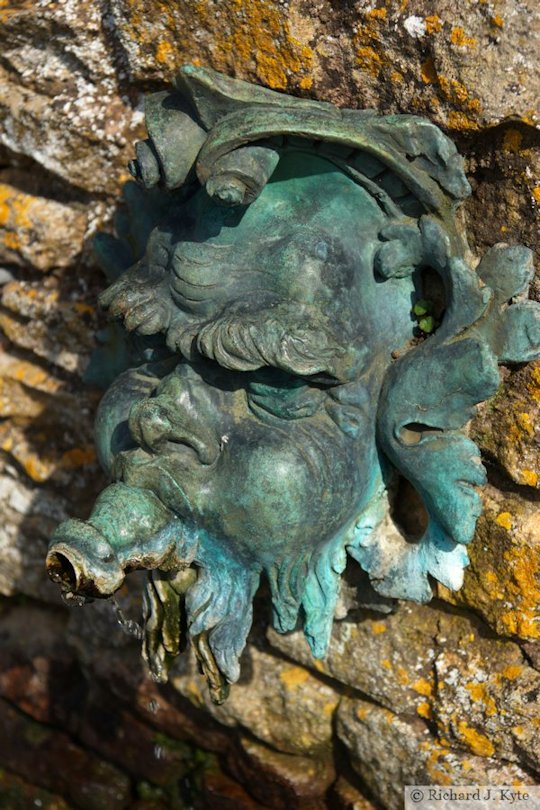 Bronze Water Spout, Snowshill Manor, Gloucestershire