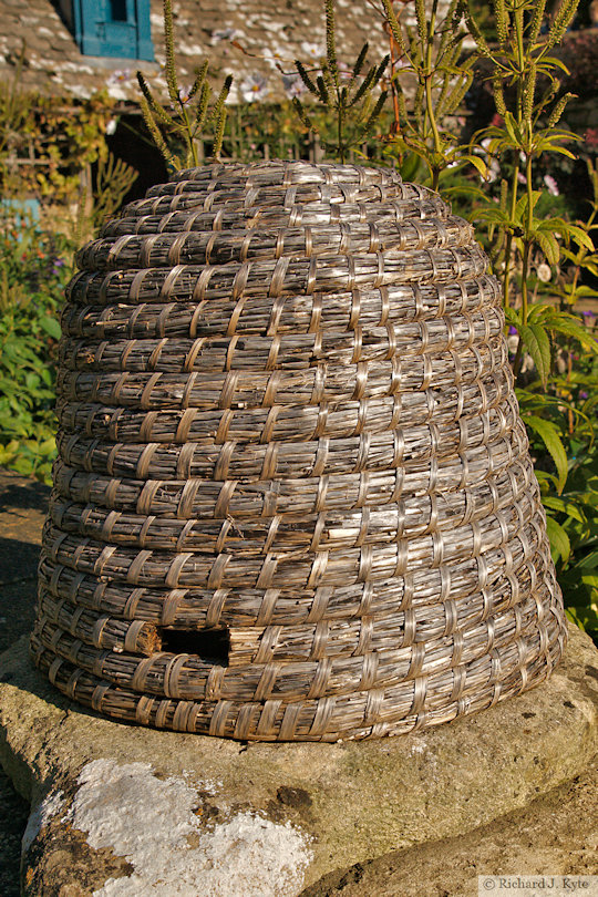 Wicker Beehive, Snowshill Manor, Gloucestershire