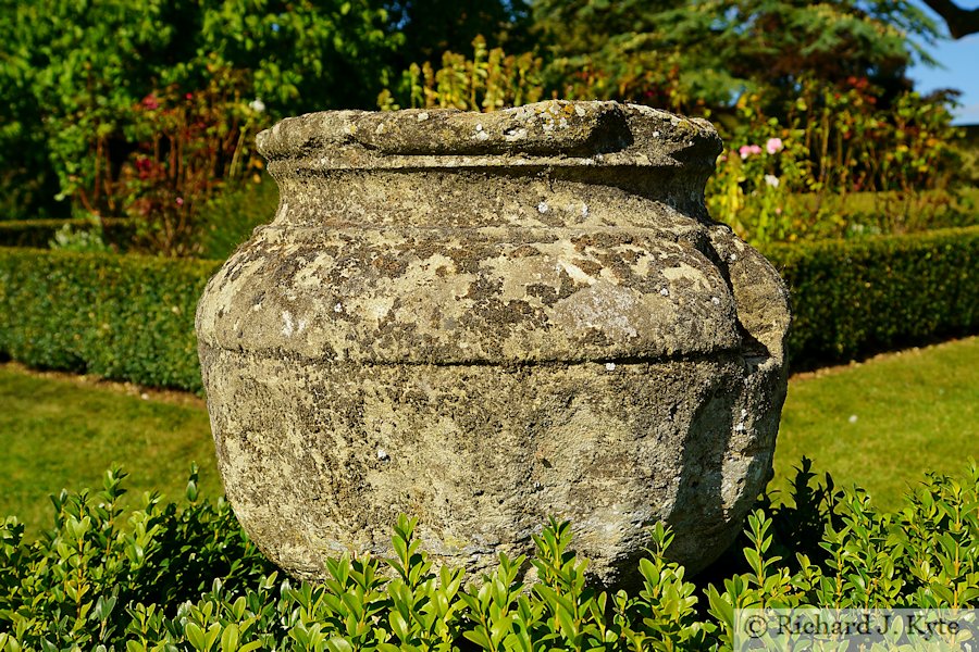 Ornamental Pot, Canons Ashby Gardens, Northamptonshire