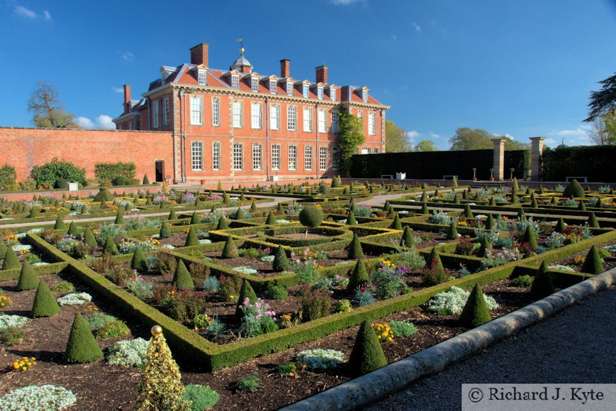 The Parterre, Hanbury Hall, Worcestershire