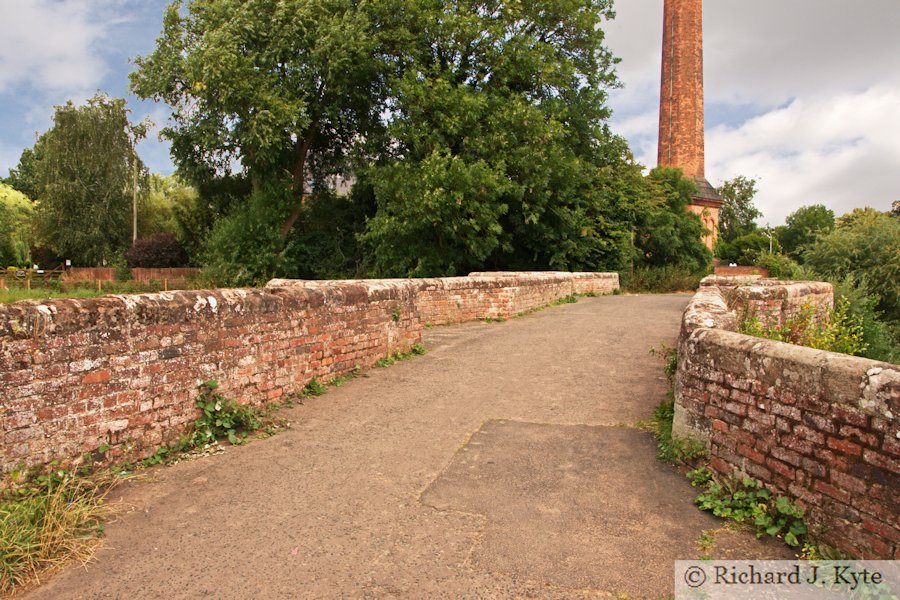 Looking north across Powick Bridge, Worcestershire