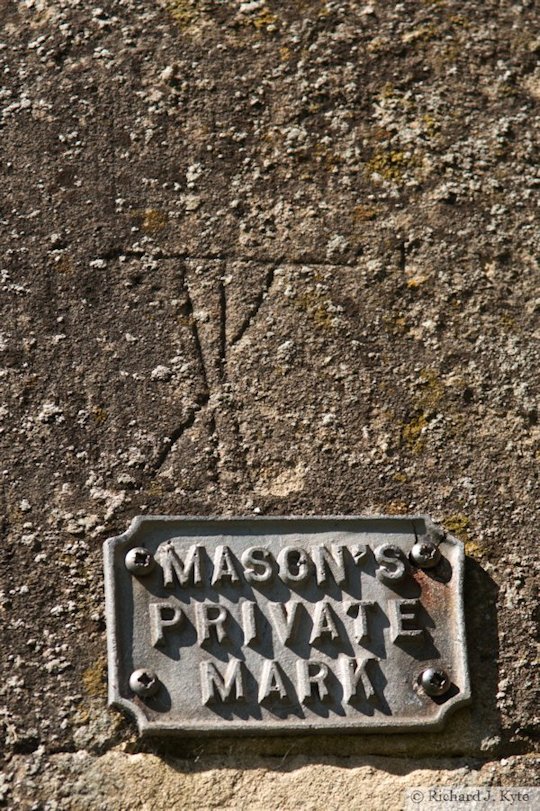 Mason's Mark, Hailes Abbey, Gloucestershire