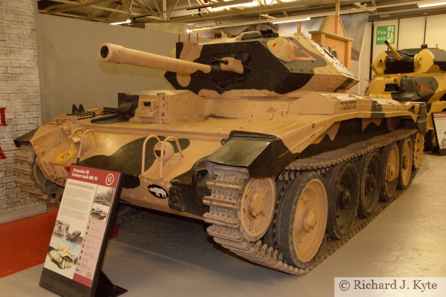 British Crusader III Cruiser Tank MK VI, Bovington Tank Museum, Dorset