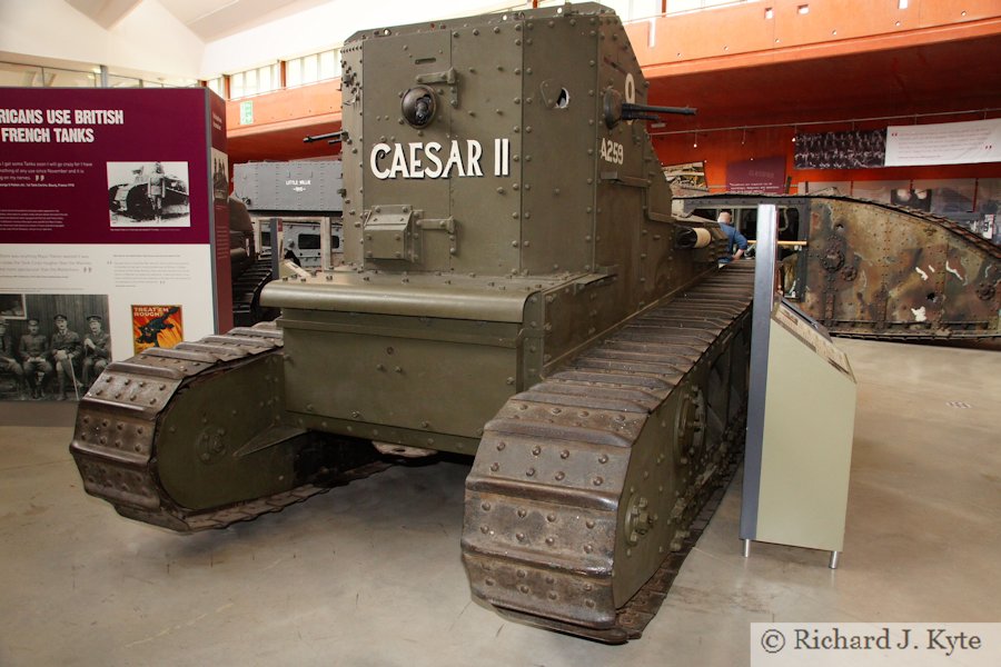 British Medium MK A Tank Caeser II , Bovington Tank Museum, Dorset