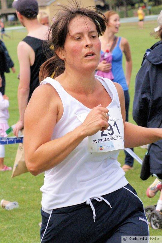 Runner 291, Evesham Vale 10K Race 2009