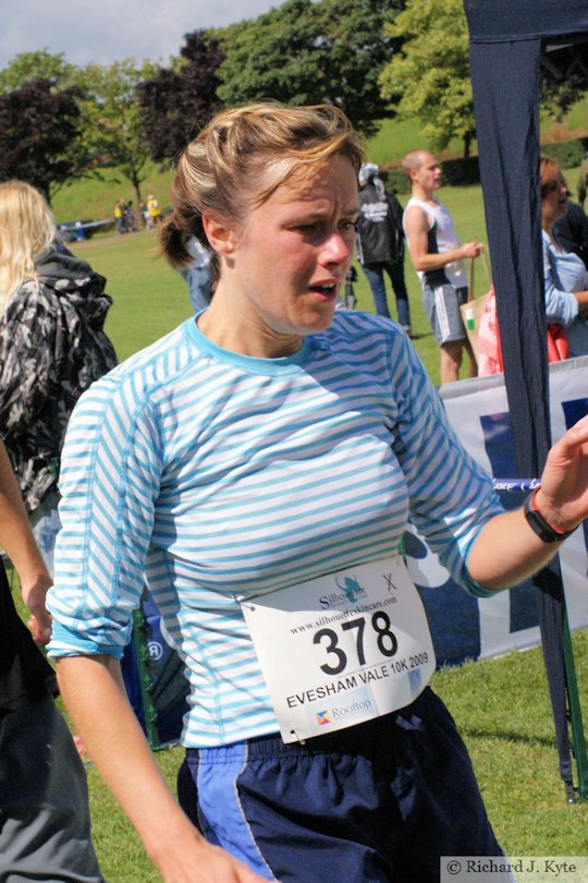 Runner 378, Evesham Vale 10K Race 2009