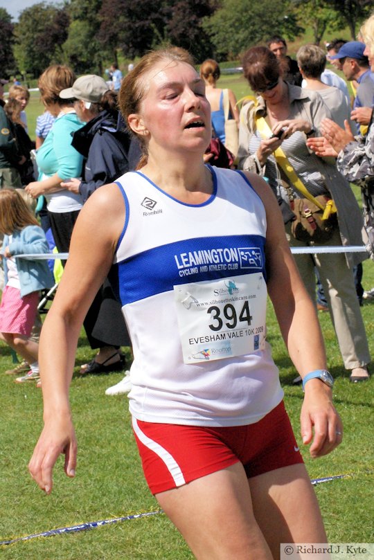 Runner 394, Evesham Vale 10K Race 2009