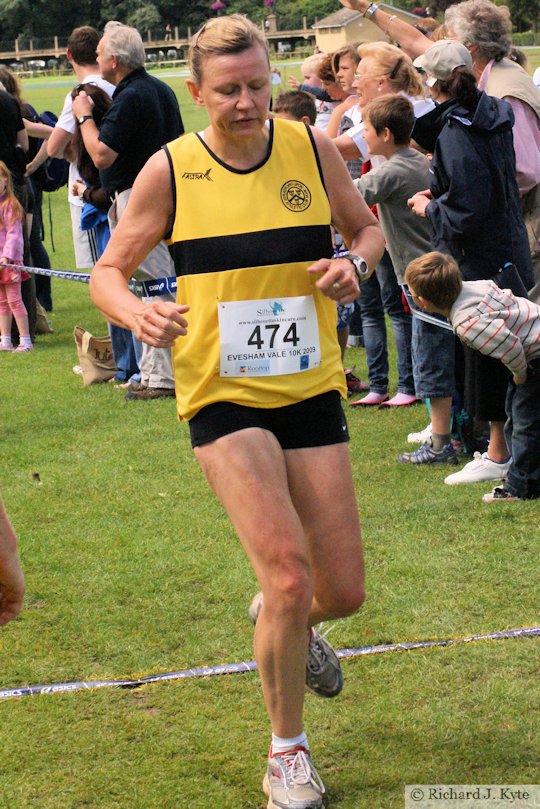 Runner 474, Evesham Vale 10K Race 2009