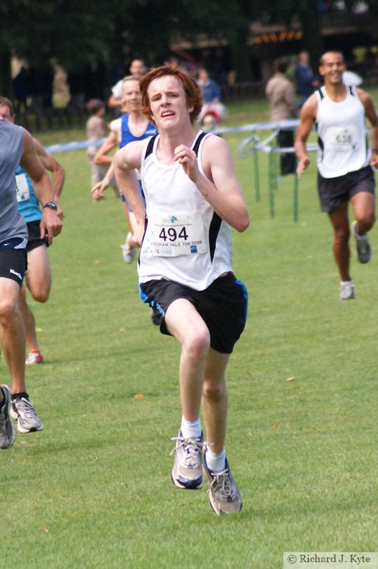 Runner 494, Evesham Vale 10K Race 2009