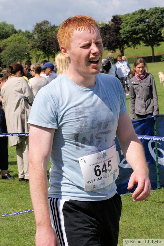Runner 645, Evesham Vale 10K Race 2009