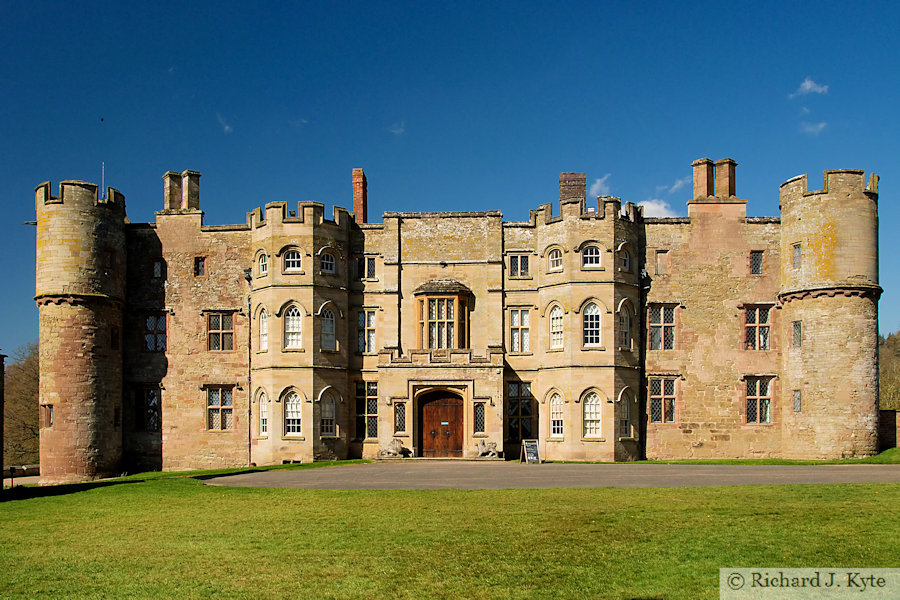 The East Front of Croft Castle, seen from the approach drive, Herefordshire