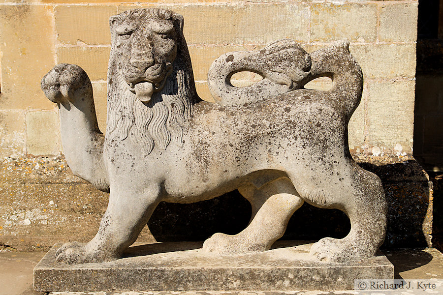 Lion Statue, Croft Castle, Herefordshire