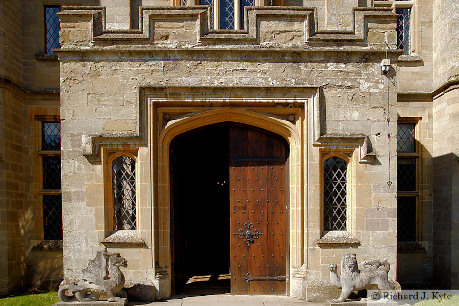 The Front Doors of Croft Castle, Herefordshire