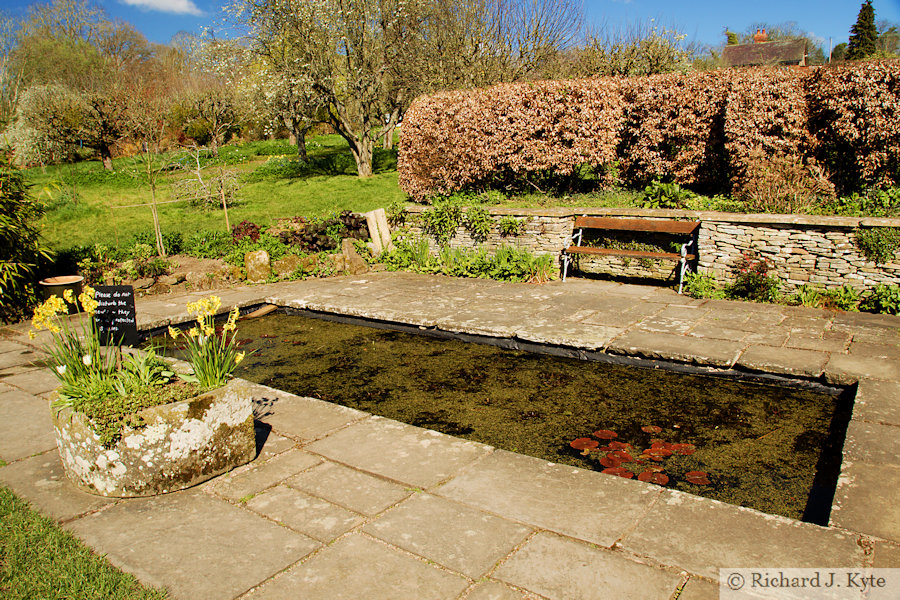 Pond, The Walled Garden, Croft Castle, Herefordshire