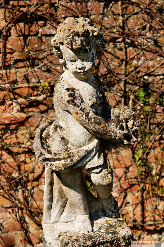Statue, The Walled Garden, Croft Castle, Herefordshire