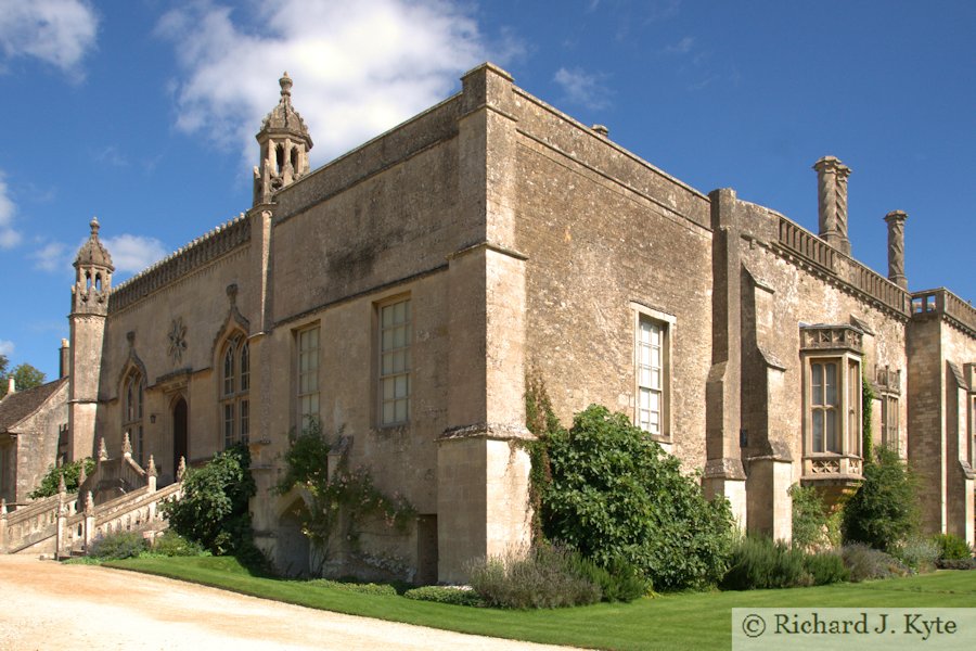 The Southwest Corner of Lacock Abbey, Wiltshire
