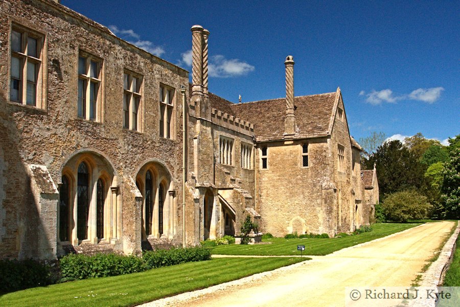 The East Side of Lacock Abbey, Wiltshire